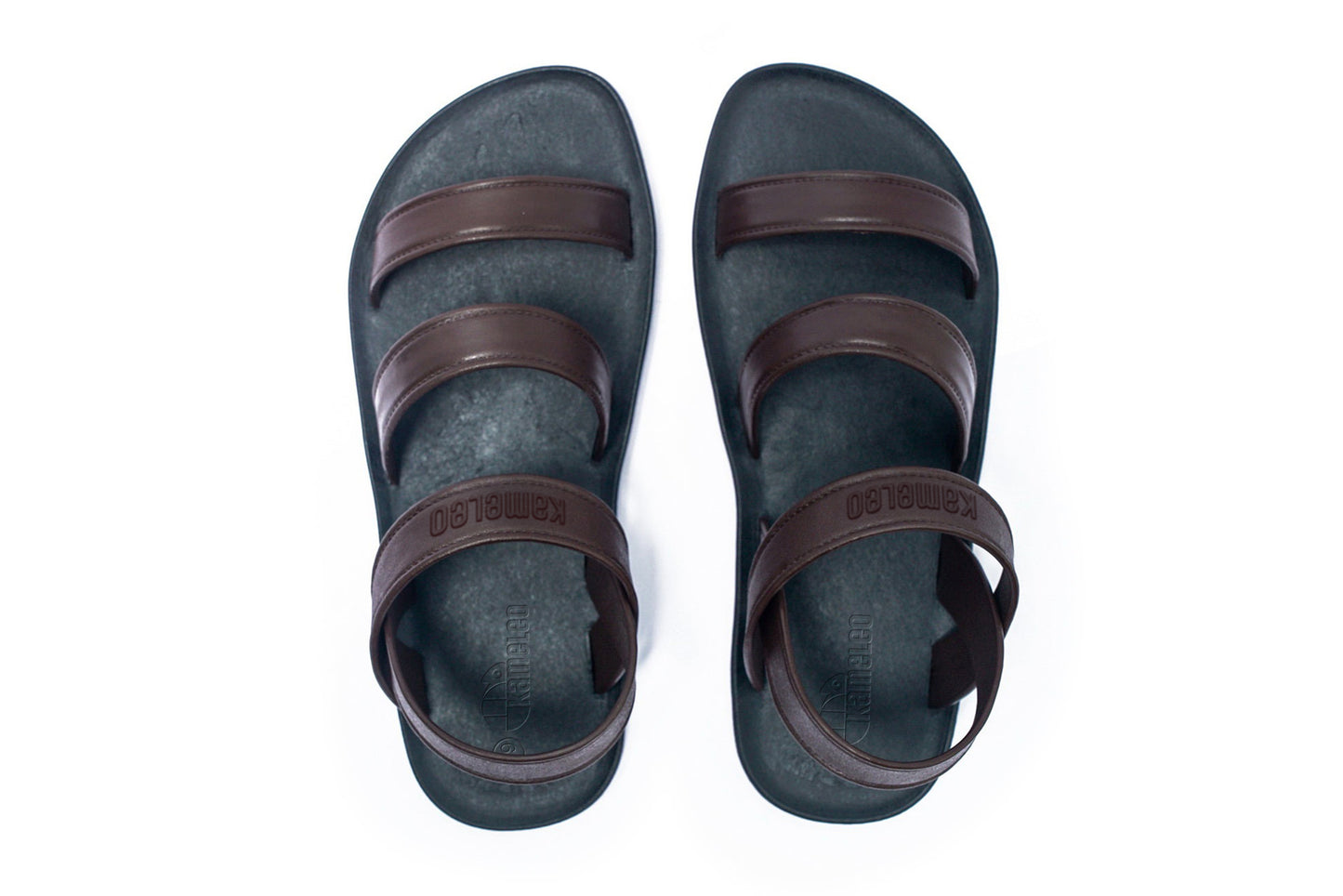 Twin Plus Black Sole Brown Strap