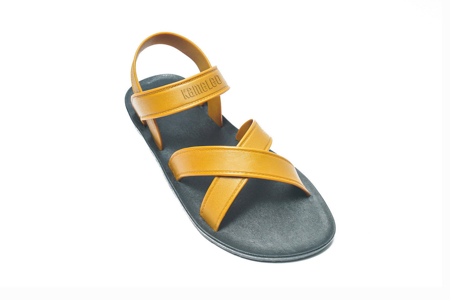 Cross Plus Black Sole Caramel Strap
