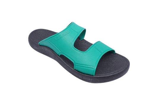 harvey Black Sole Green Strap