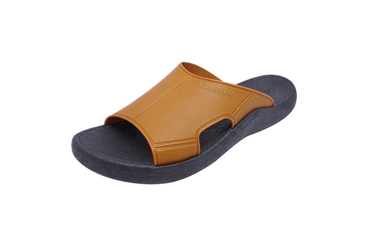 Jangy Black Sole Caramel Strap