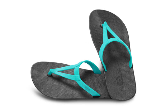 Eiffel Black Sole Green Strap