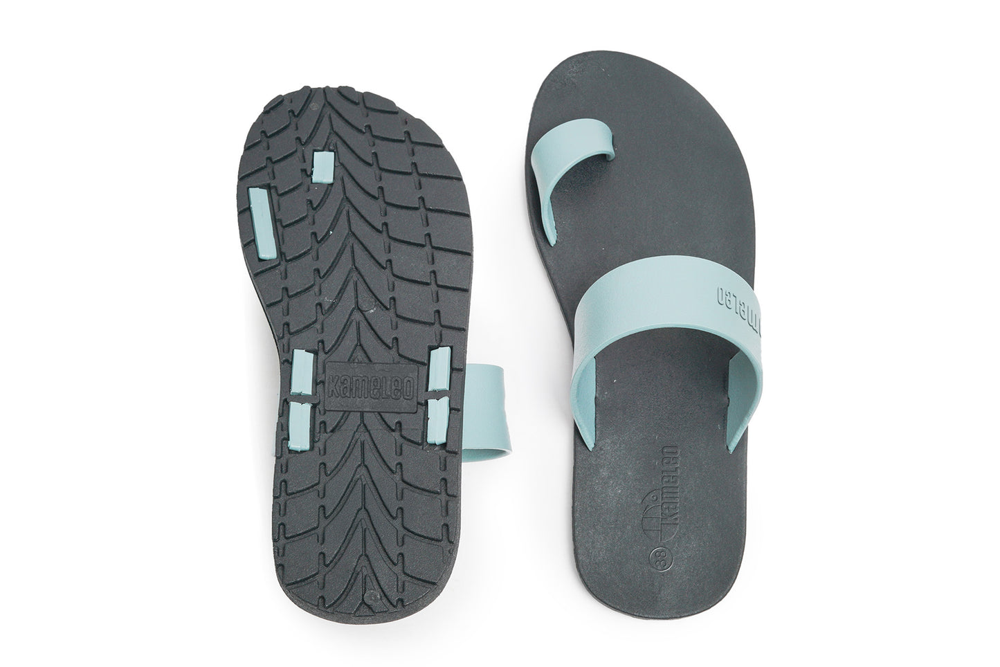 Pop Thumb Black Sole Grey Strap