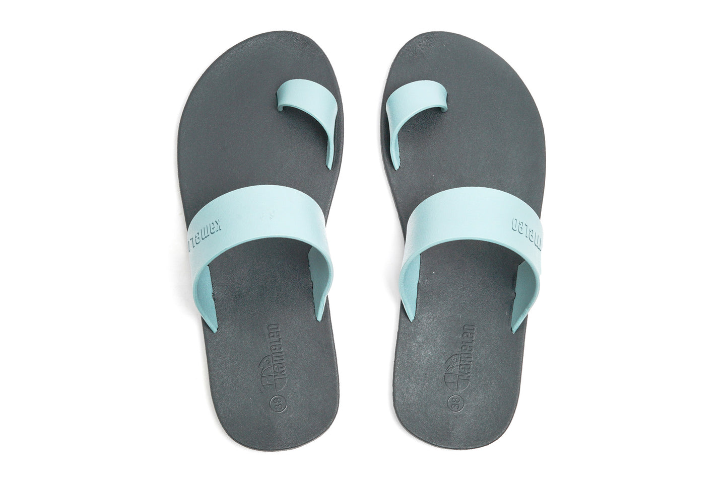 Pop Thumb Black Sole Grey Strap