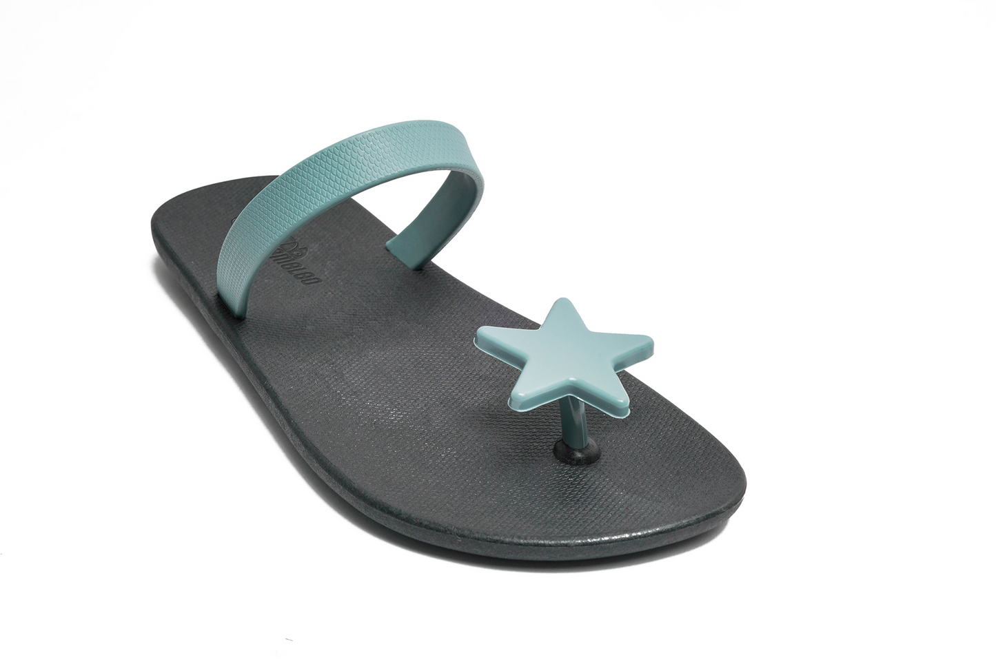 Poppi Star Black Sole Grey Strap