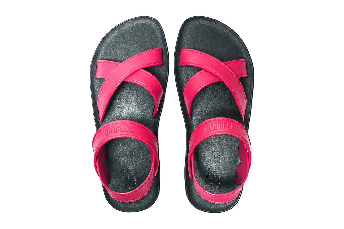 Cross Plus Kids Black Sole Pink Strap