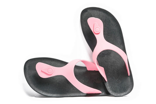 Candy Black Sole LightPink Strap