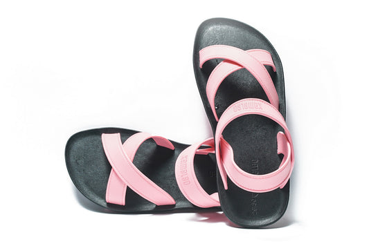 Cross Plus Kids Black Sole LightPink Strap