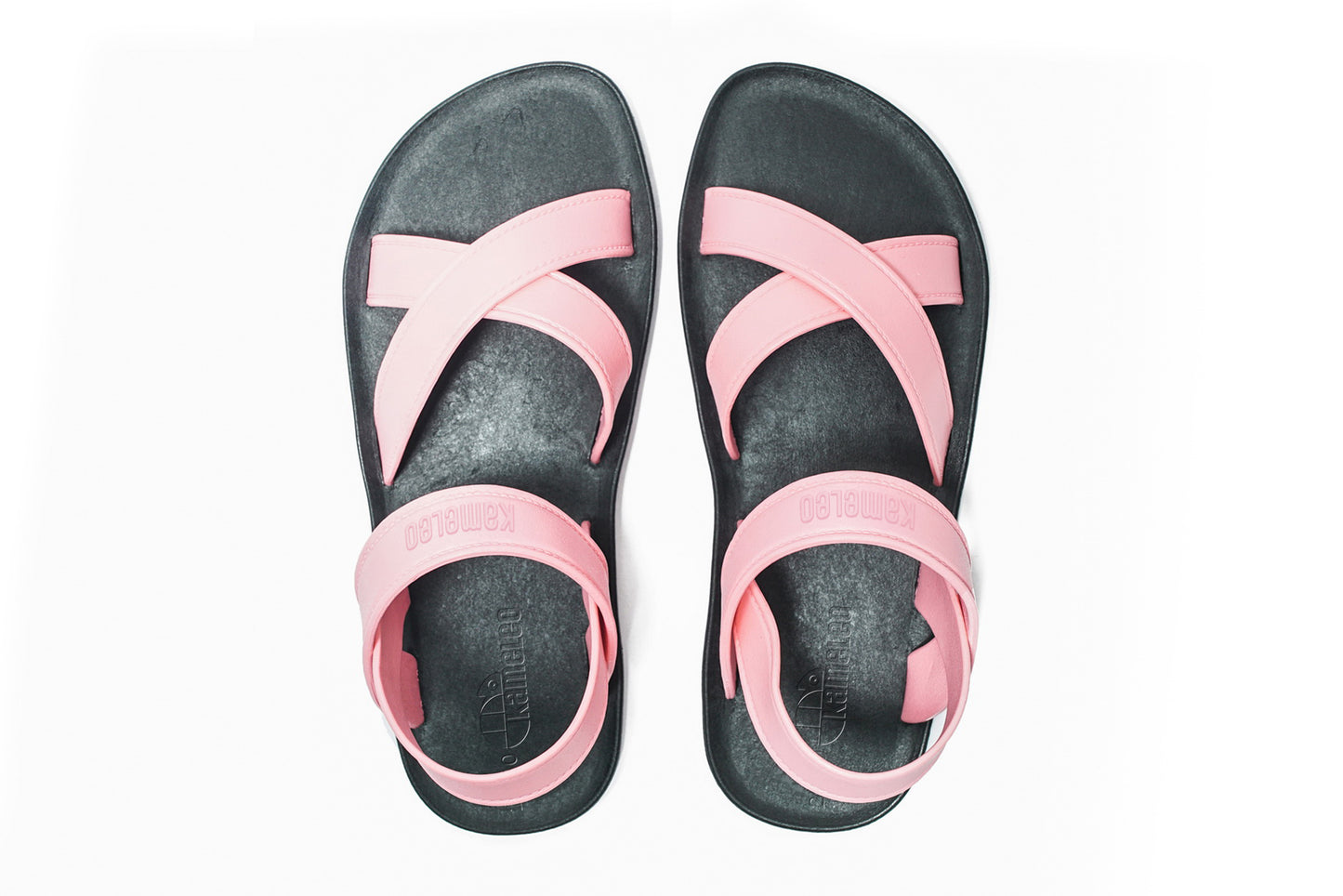 Cross Plus Kids Black Sole LightPink Strap