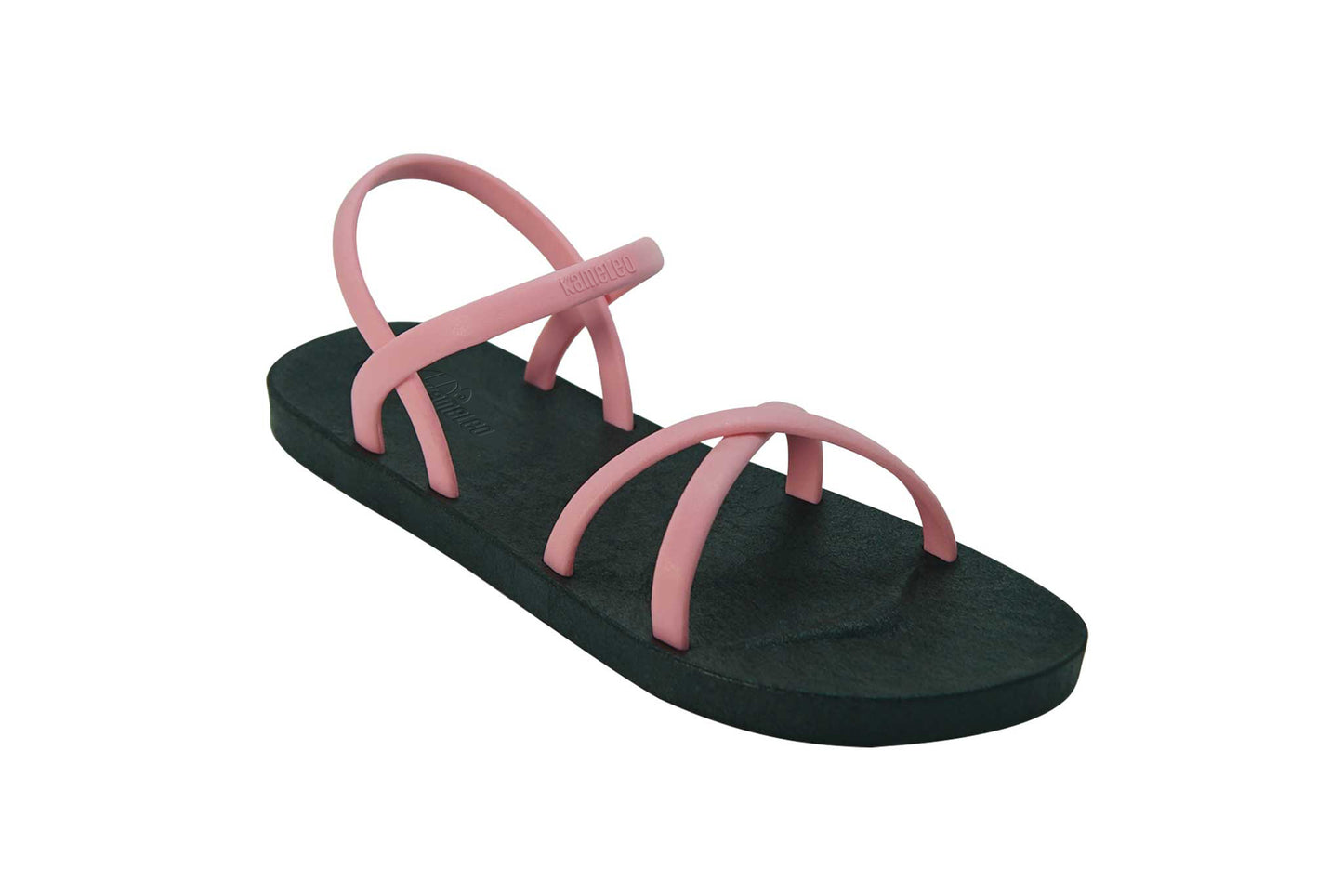 Cross Slim Black Sole LightPink Strap