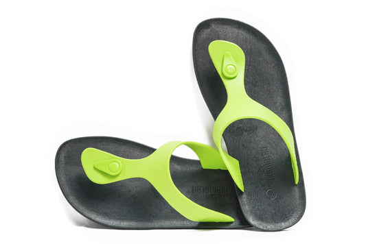 Candy Black Sole Lime Strap