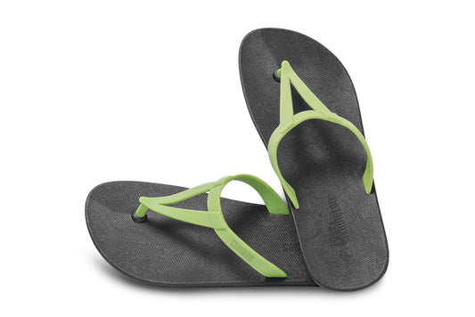 Eiffel Black Sole Lime Strap