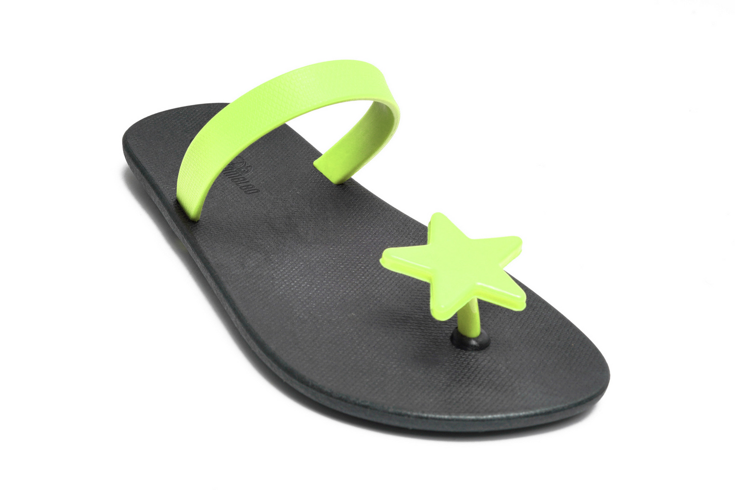 Poppi Star Black Sole Lime Strap