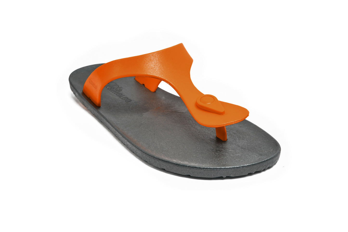 Candy Black Sole Orange Strap