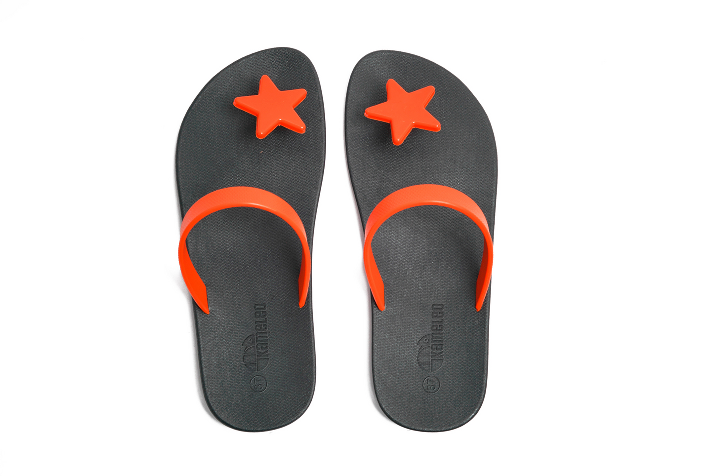 Poppi Star Black Sole Orange Strap