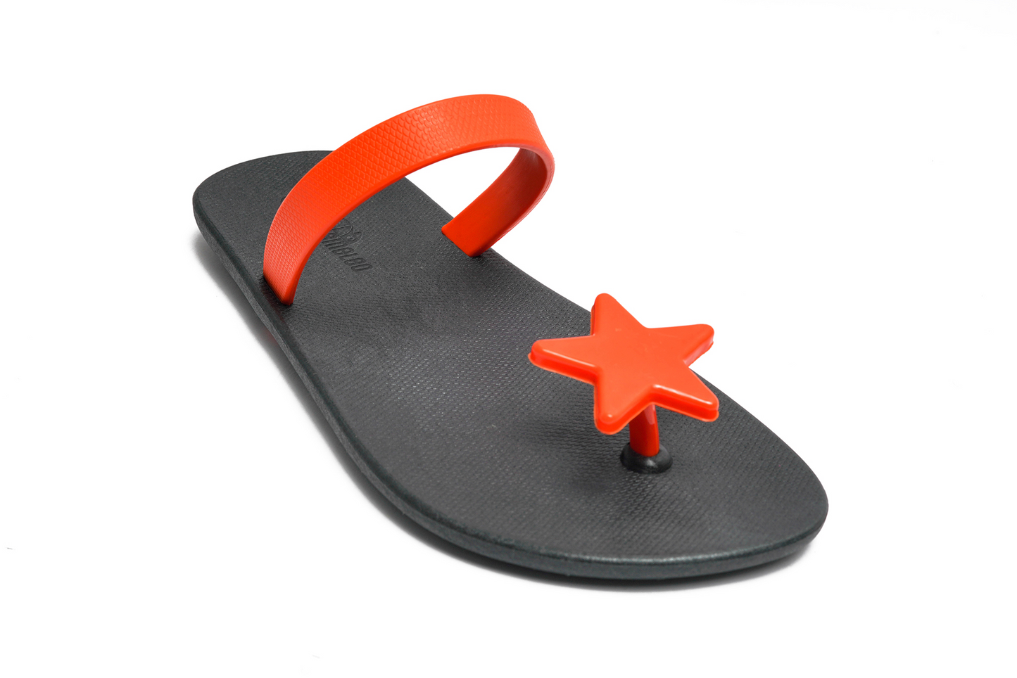 Poppi Star Black Sole Orange Strap