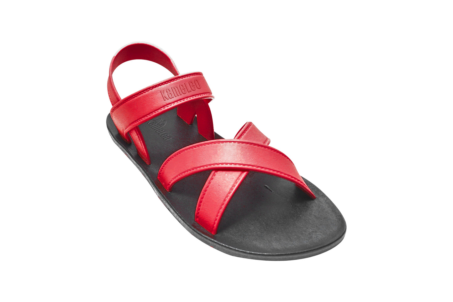 Cross Plus Kids Black Sole Red Strap