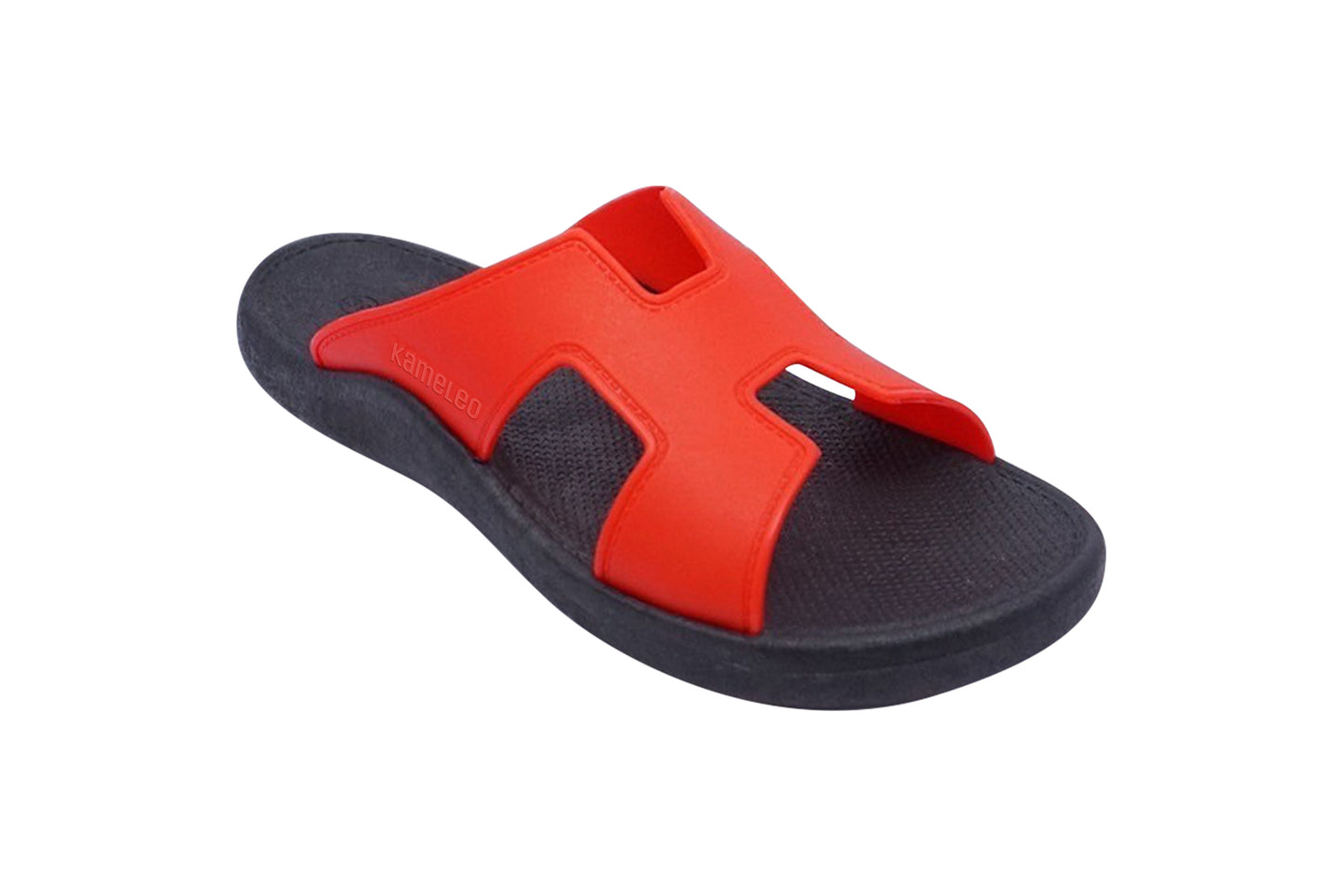 Hermey Black Sole Red Strap