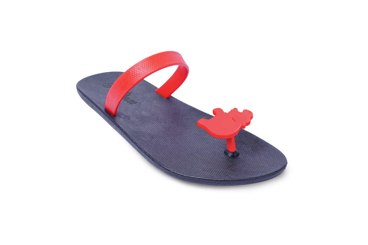 Poppi Hippo Black Sole Red Strap