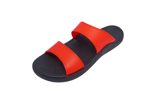 Twinny Black Sole Red Strap