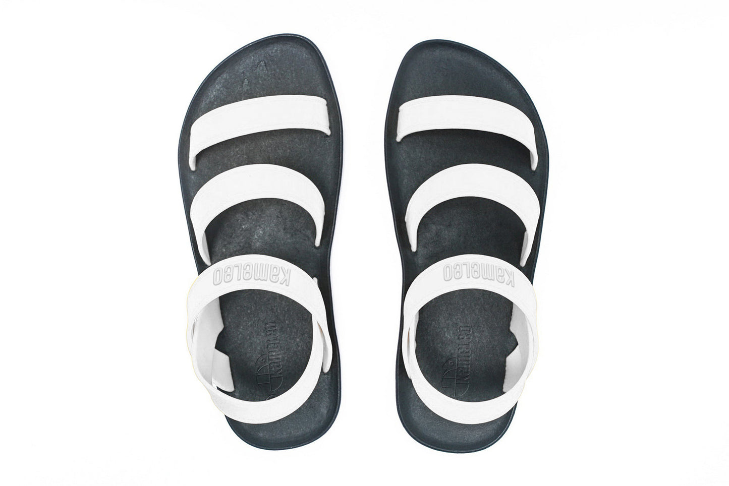Twin Plus Black Sole White Strap