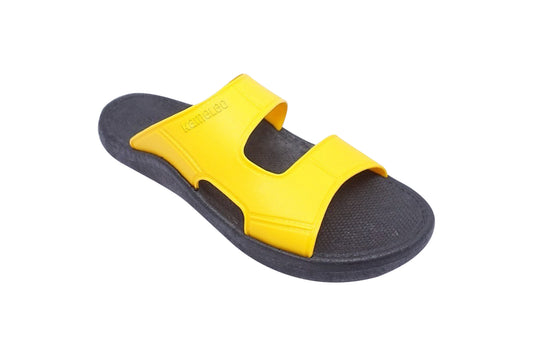 Harvey Black Sole Yellow Strap