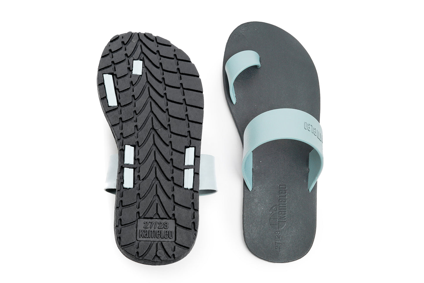 Pop Thumb Kids Black Sole Grey Strap