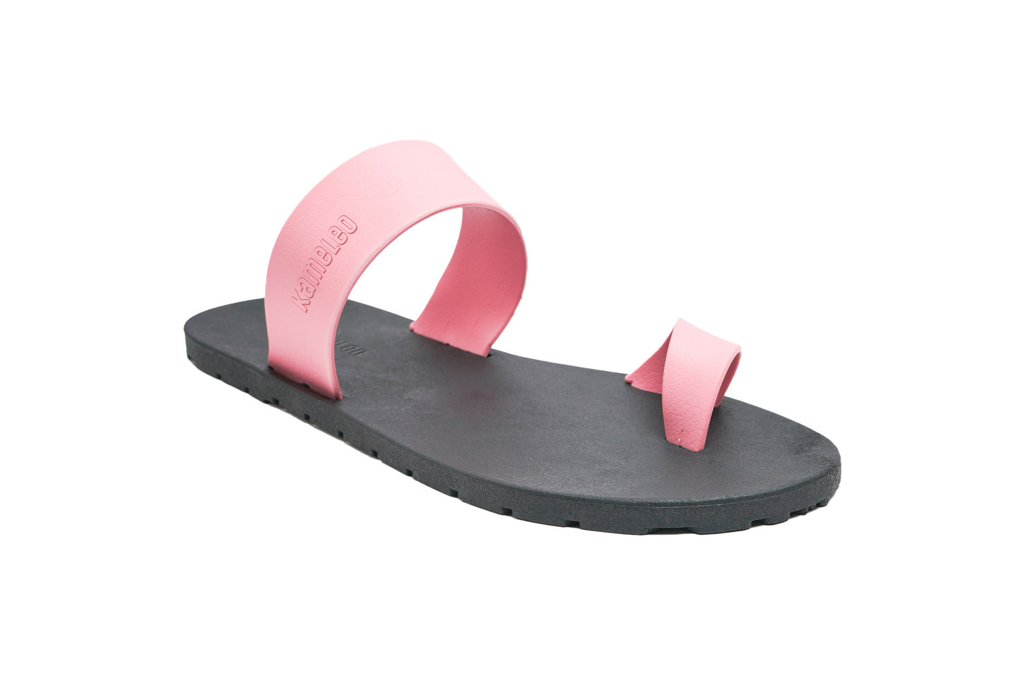 Pop Thumb Kids Black Sole LightPink Strap