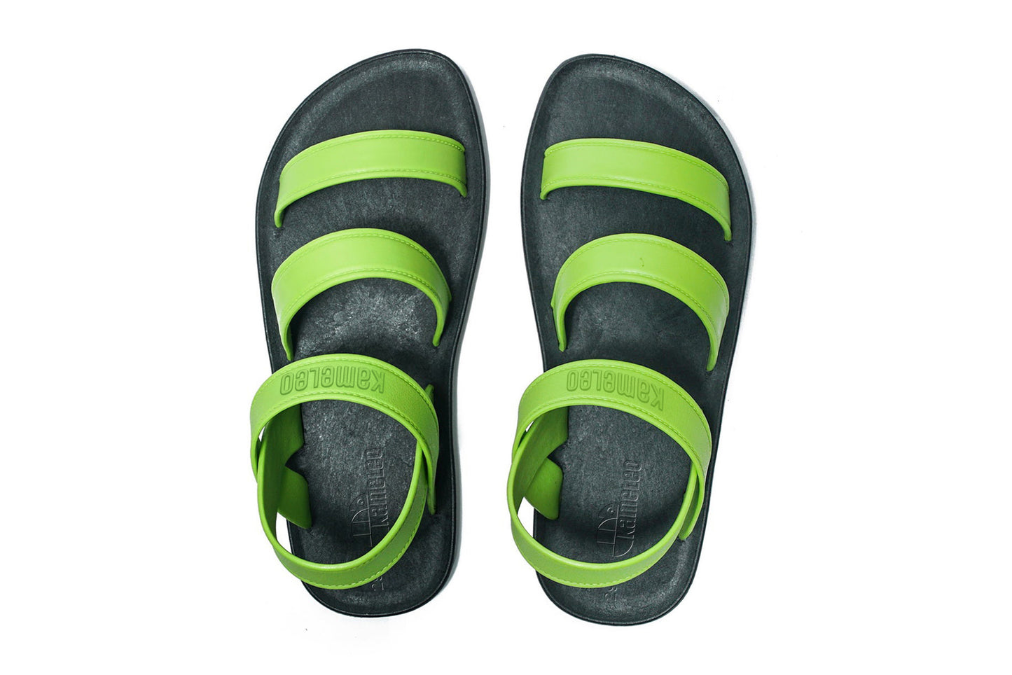 Twin Plus Kids Black Sole Lime Strap