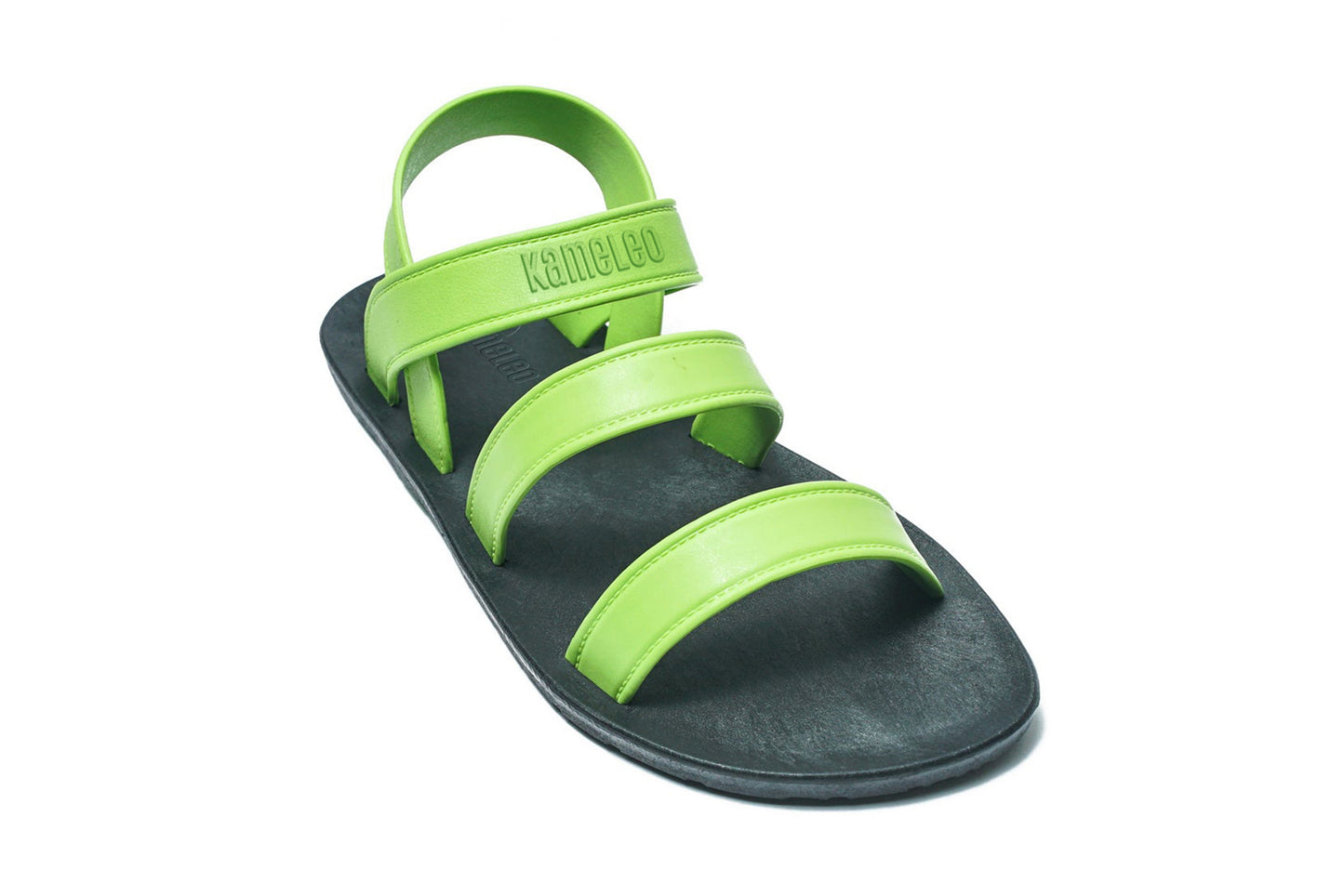 Twin Plus Kids Black Sole Lime Strap