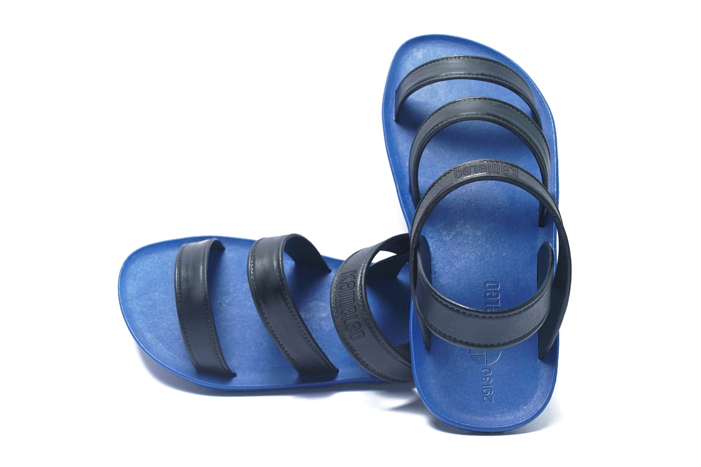 Twin Plus Kids Blue Sole Black Strap