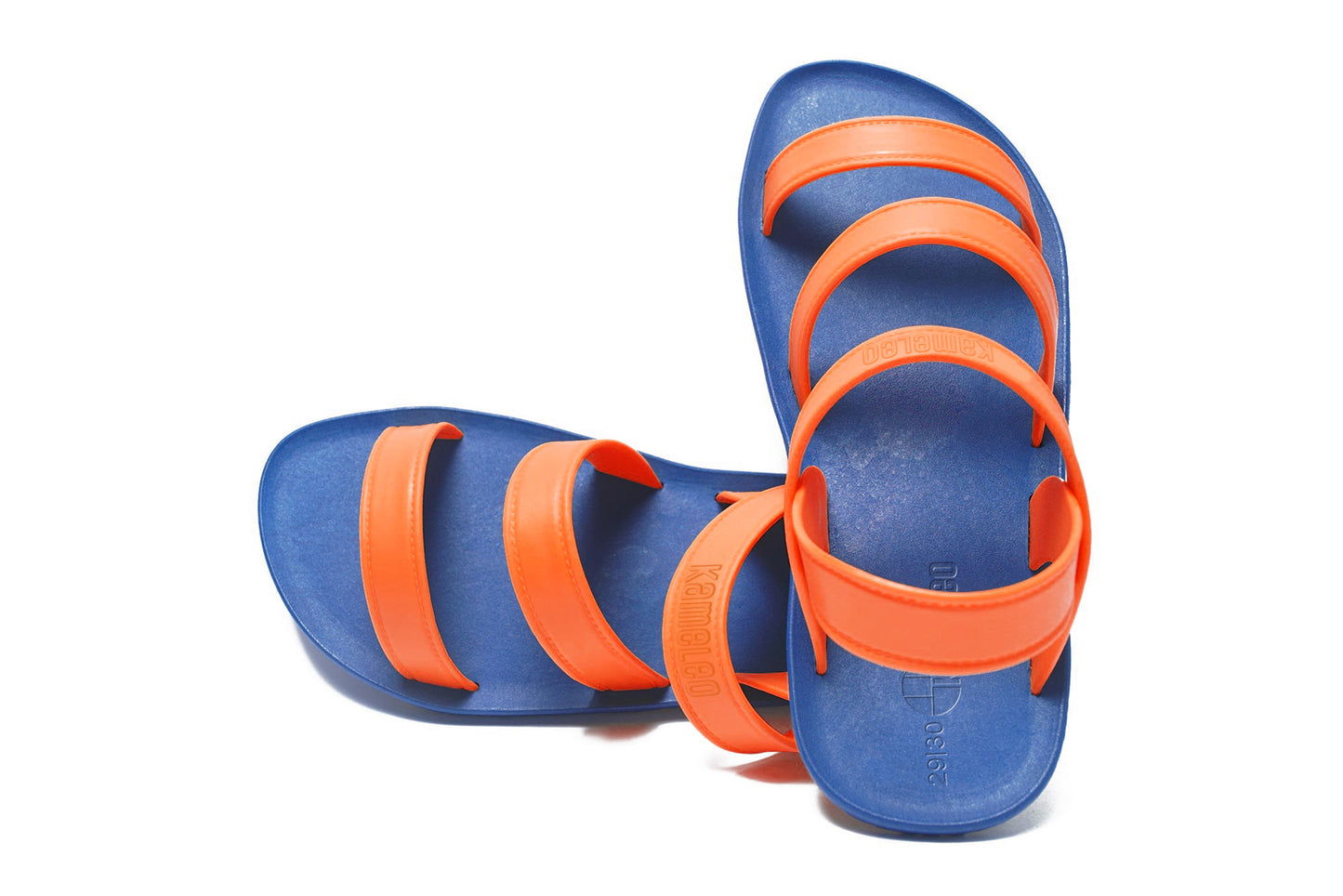 Twin Plus Kids Blue Sole Orange Strap