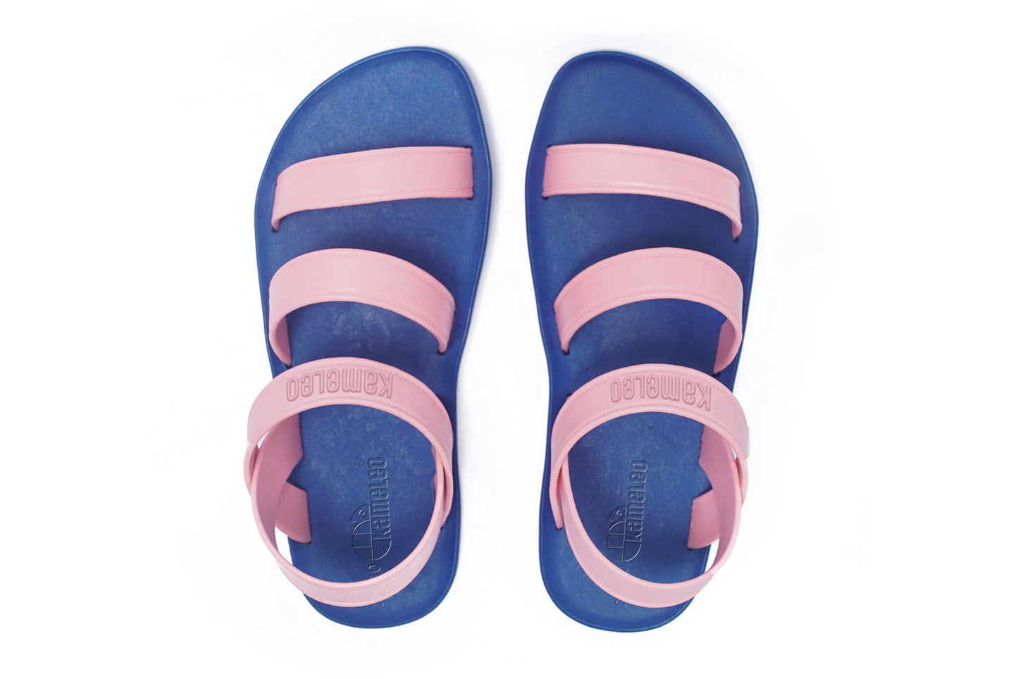 Twin Plus Kids Blue Sole LightPink Strap