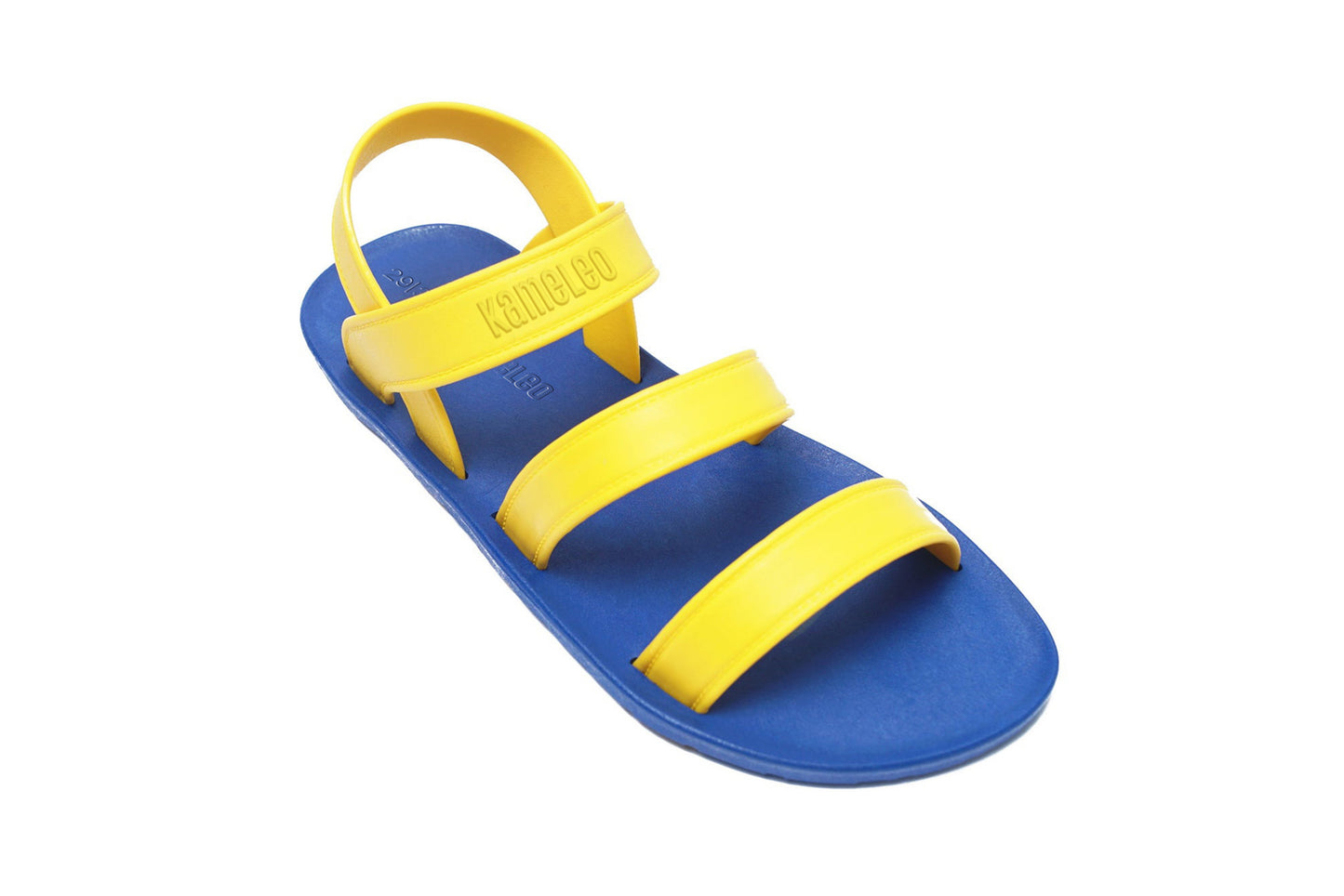 Twin Plus Kids Blue Sole Yellow Strap