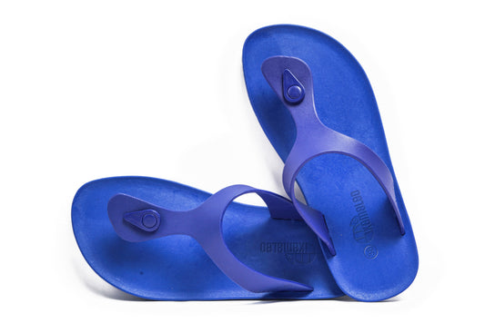 Candy Blue Sole Blue Strap