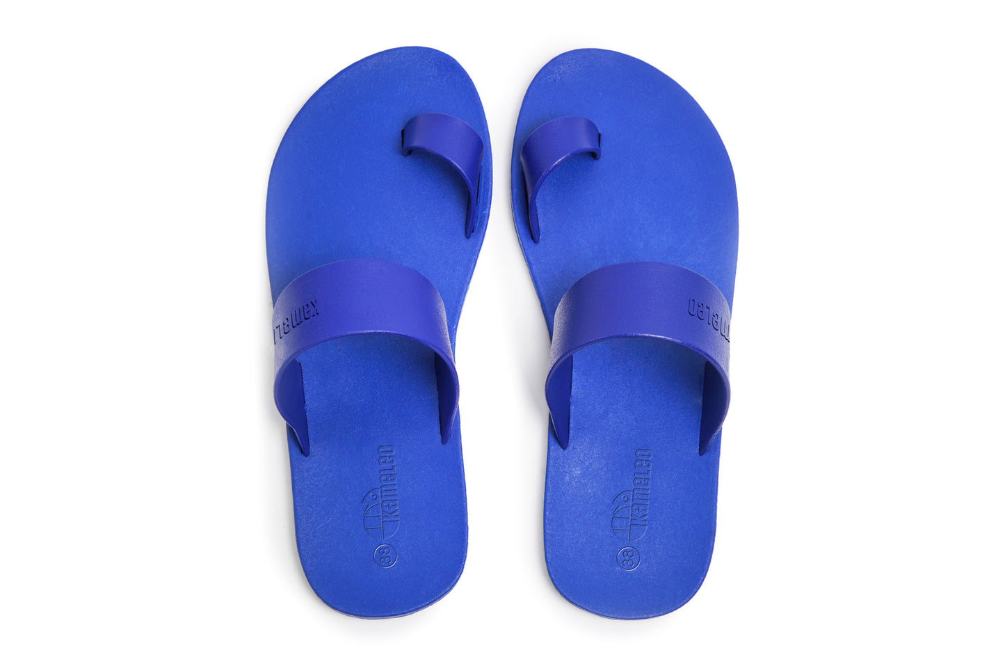 Pop Thumb Blue Sole Blue Strap