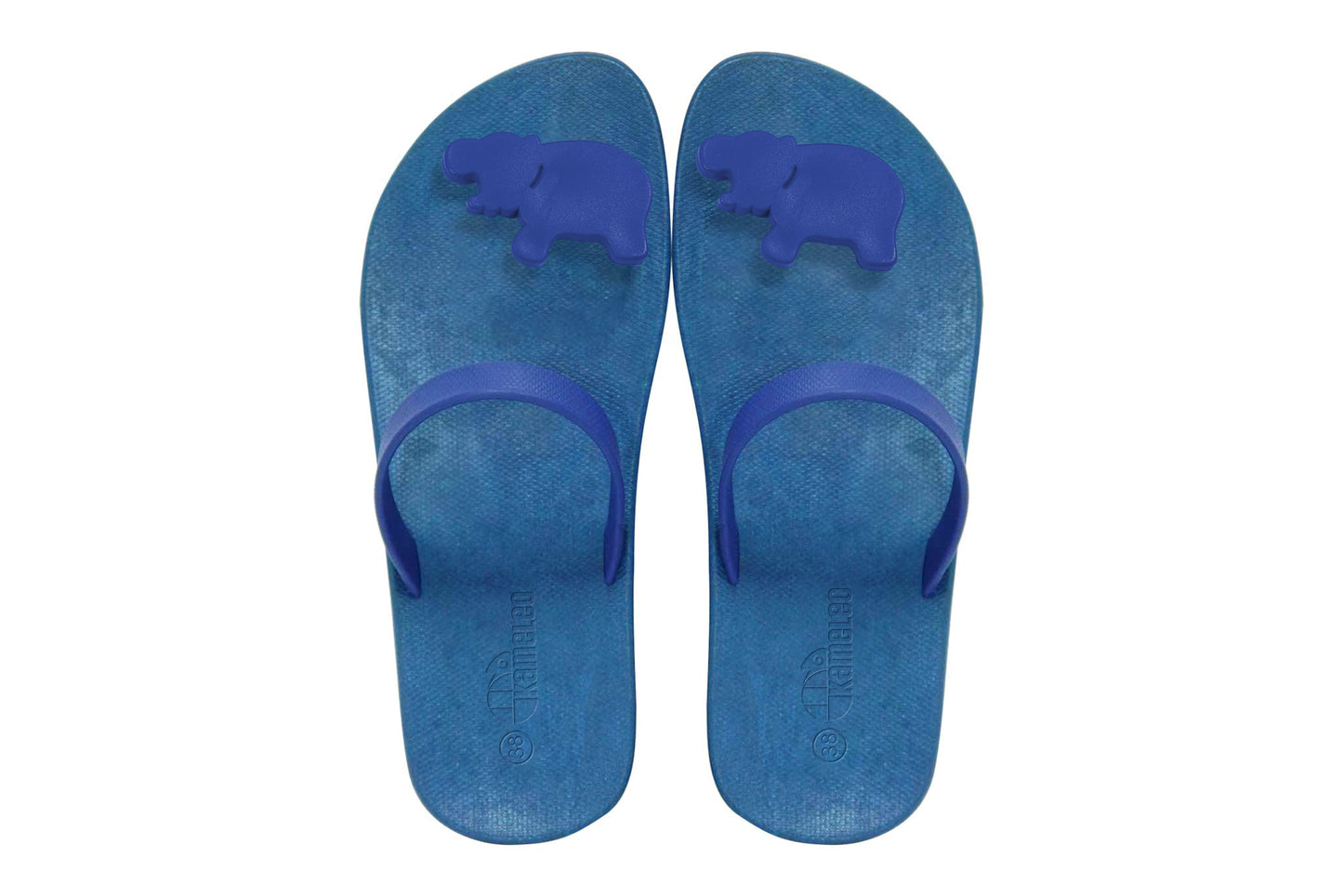 Poppi Hippo Blue Sole Blue Strap