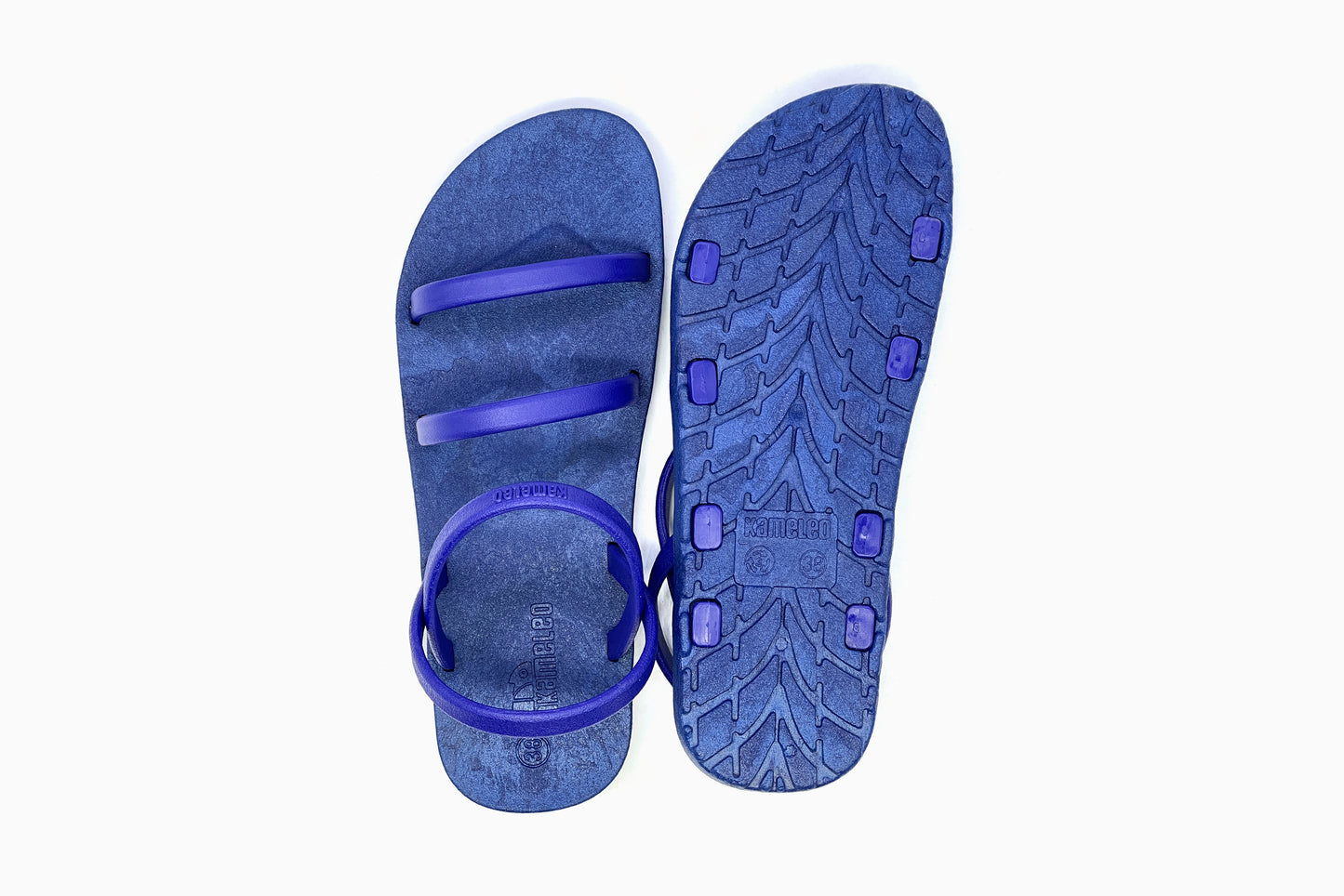 Twin Slim Blue Sole Blue Strap