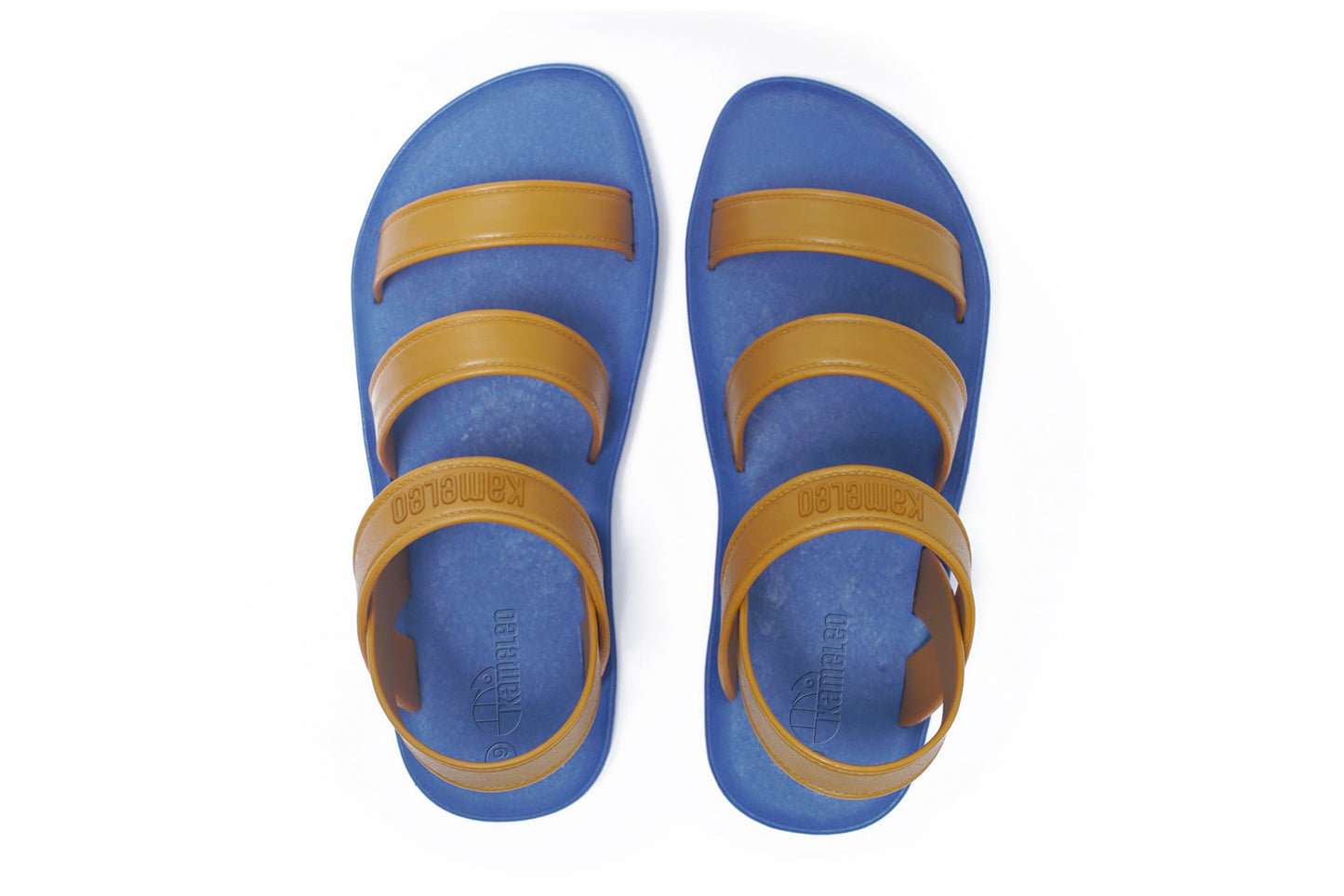 Twin Plus Blue Sole Caramel Strap