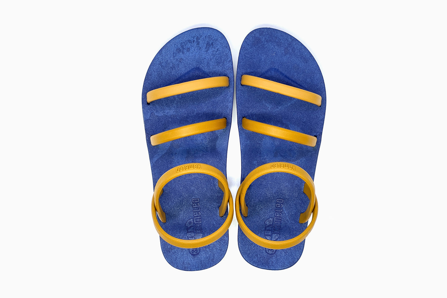 Twin Slim Blue Sole Caramel Strap