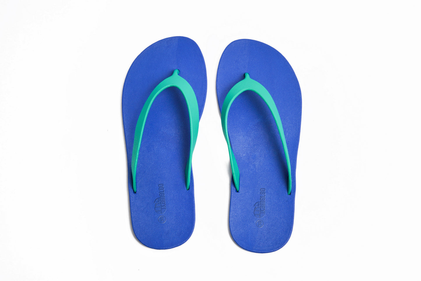 Flippy Blue Sole Green Strap