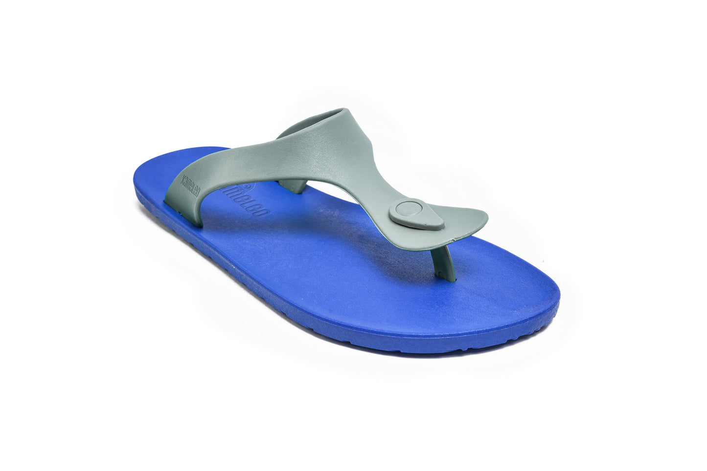 Candy Blue Sole Grey Strap