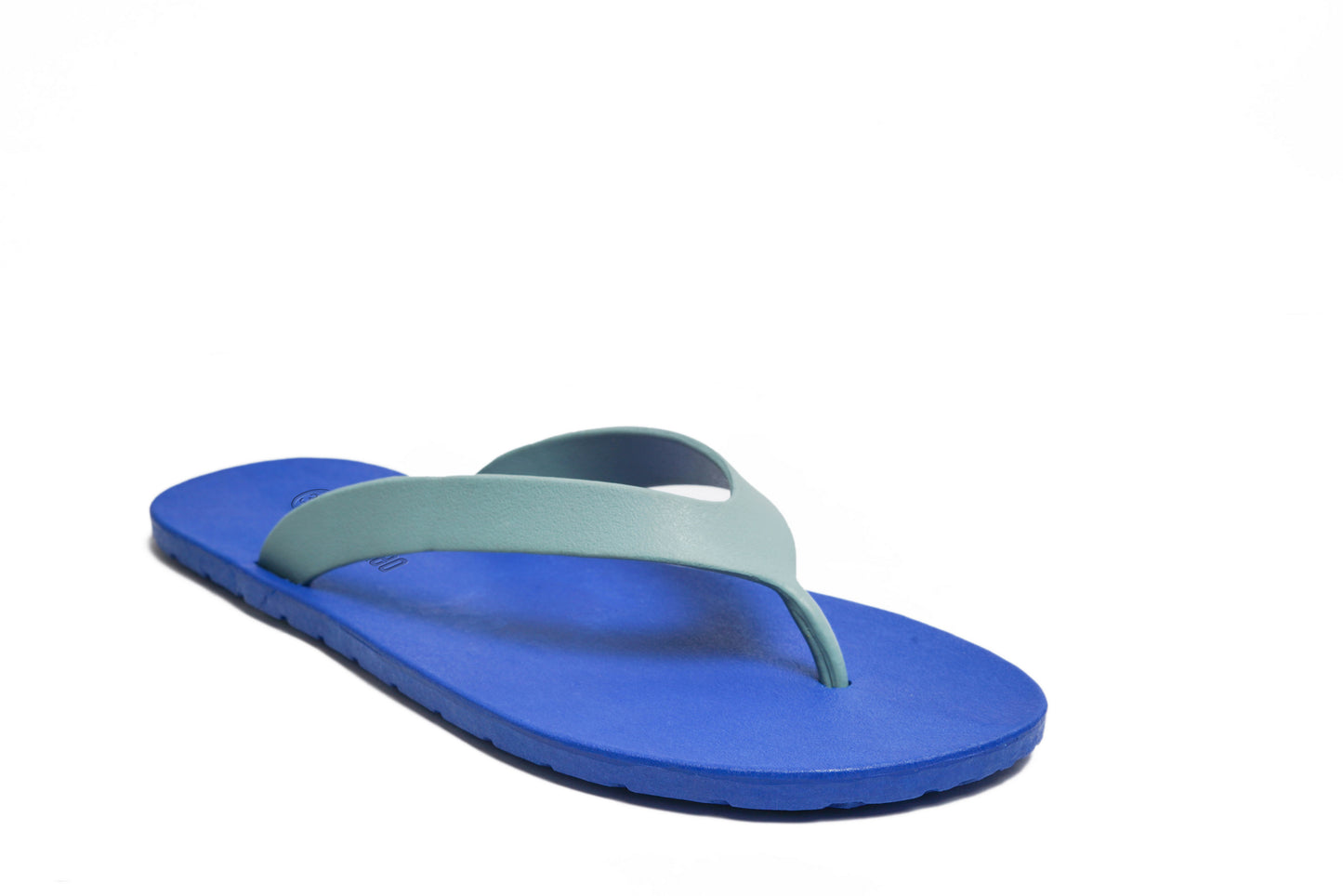Flippy Blue Sole Grey Strap