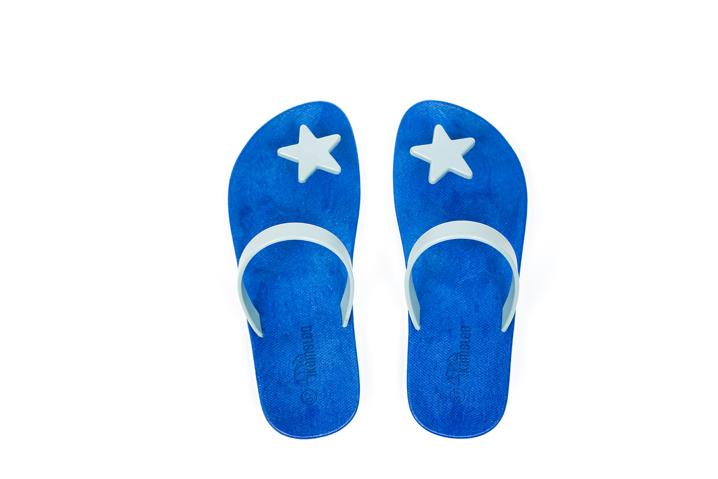 Poppi Star Blue Sole Grey Strap