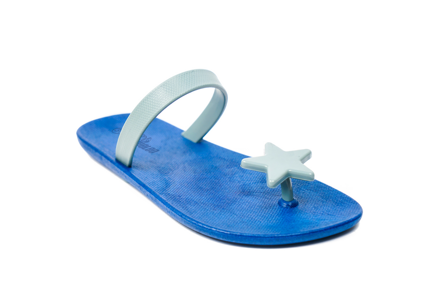 Poppi Star Blue Sole Grey Strap