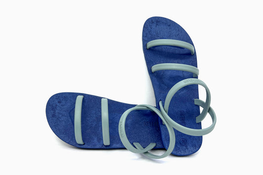 Twin Slim Blue Sole Grey Strap