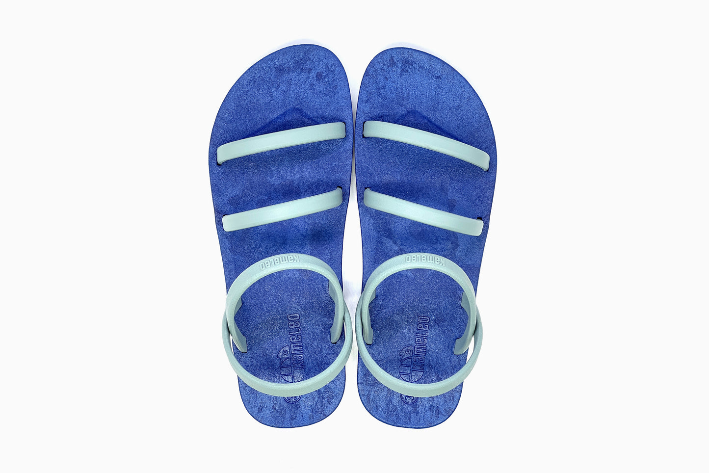 Twin Slim Blue Sole Grey Strap