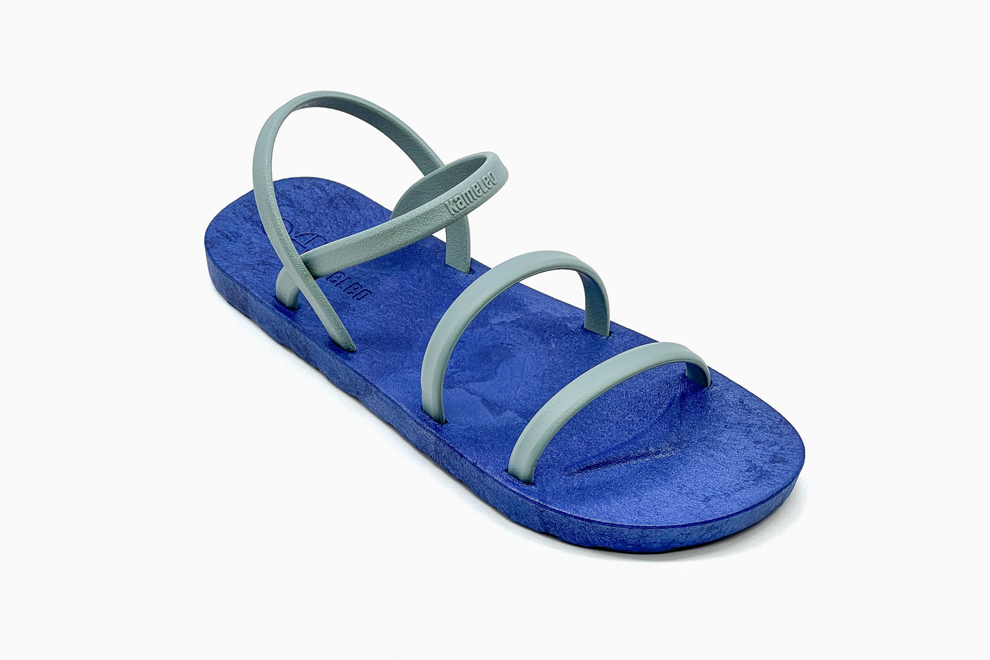 Twin Slim Blue Sole Grey Strap