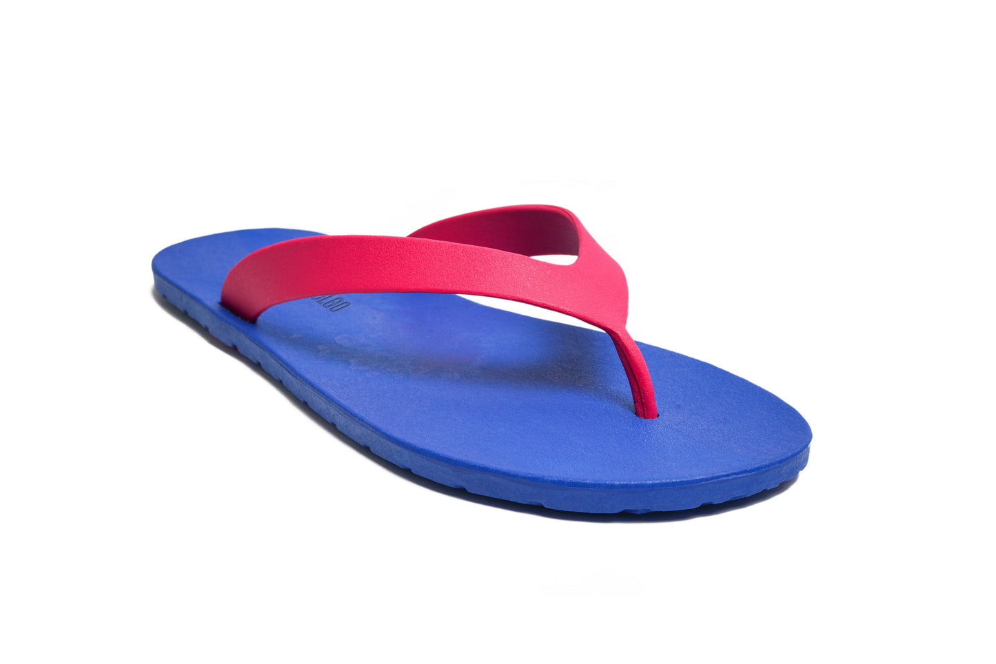 Flippy Blue Sole Pink Strap