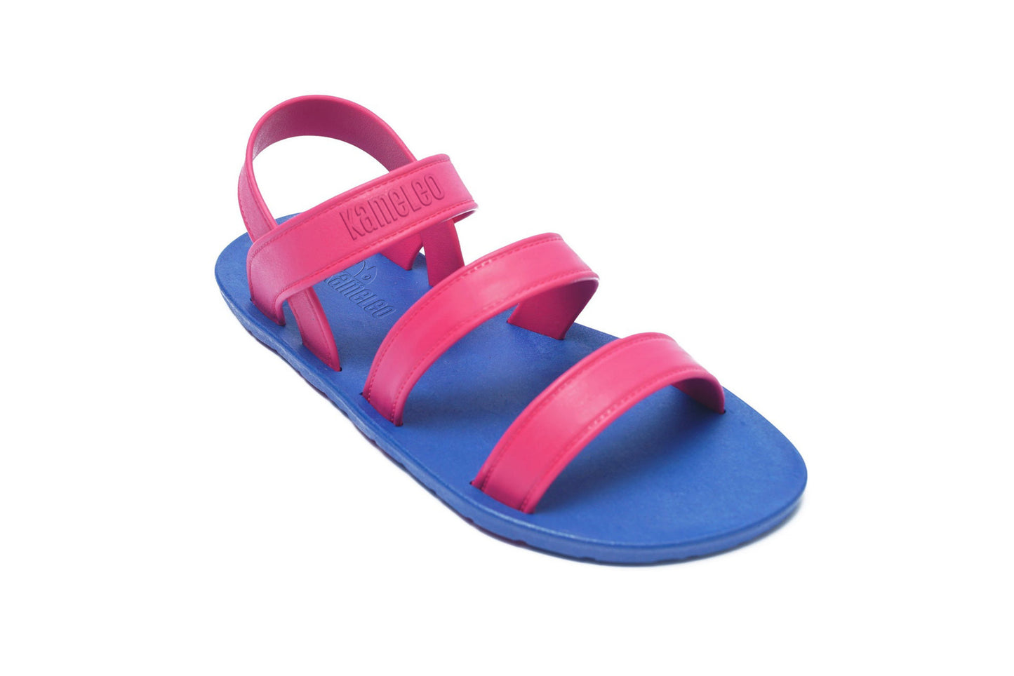 Twin Plus Blue Sole Pink Strap