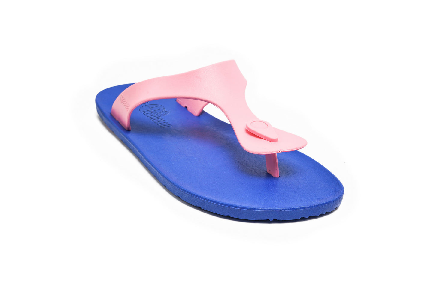 Candy Blue Sole LightPink Strap